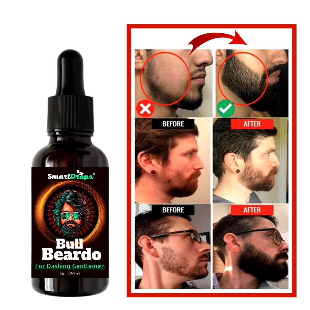 Smartdrops - 30mL Promotes Beard Growth Beard Oil ( Pack of 1 ) Smartdrops - 30mL Promotes Beard Growth Beard Oil ( Pack of 1 )