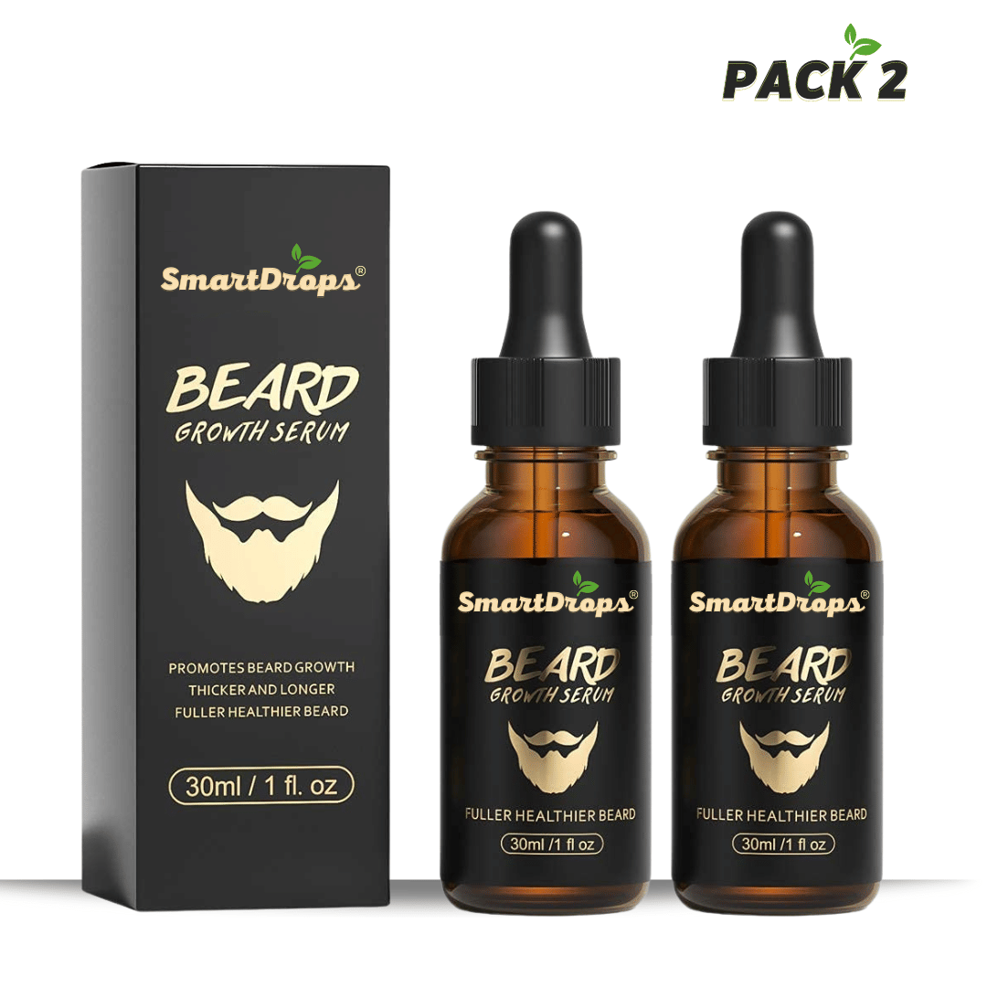     			Smartdrops - 30mL Promotes Beard Growth Beard Oil ( Pack of 2 )