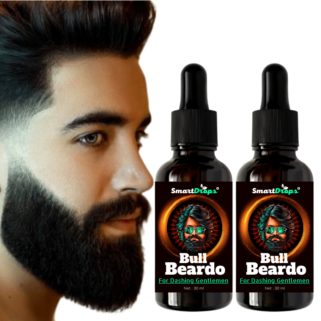     			Smartdrops - 30mL Promotes Beard Growth Beard Oil ( Pack of 2 )