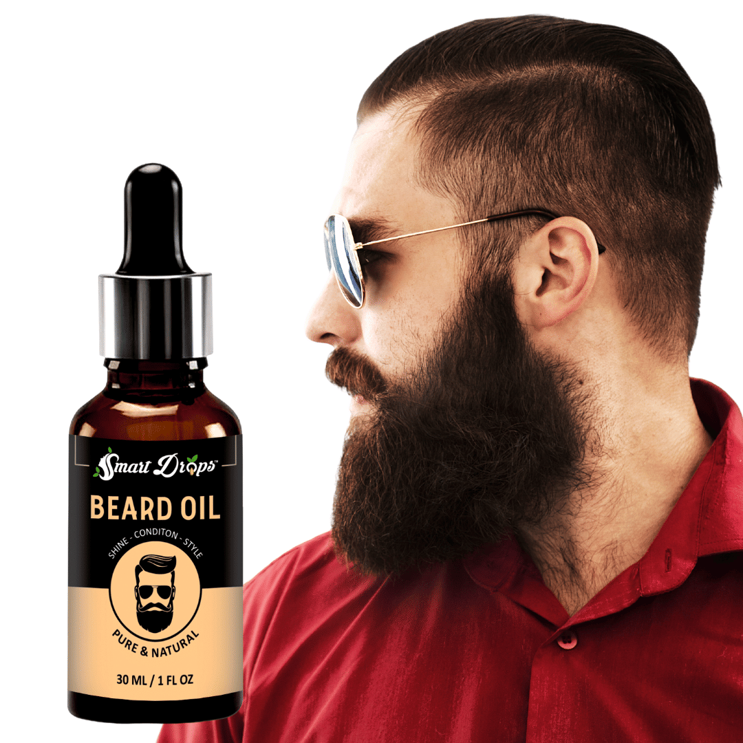     			Smartdrops - 30mL Promotes Beard Growth Beard Oil ( Pack of 1 )
