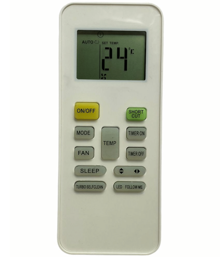     			Upix Compatible Midea AC Remote No. 142 (No Backlight)
