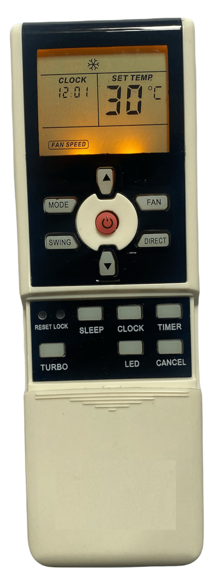     			Upix 55BL (Backlight) AC Remote Compatible with Bluestar AC