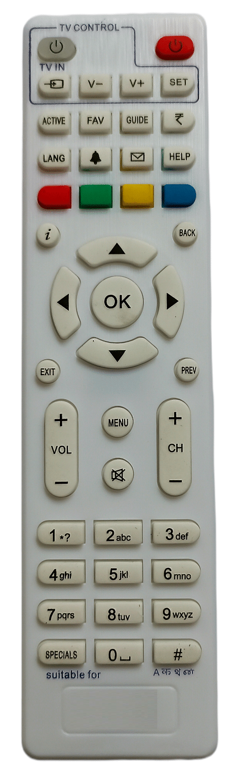     			Upix 940 DTH Remote Compatible with Videocon D2H Set Top Box