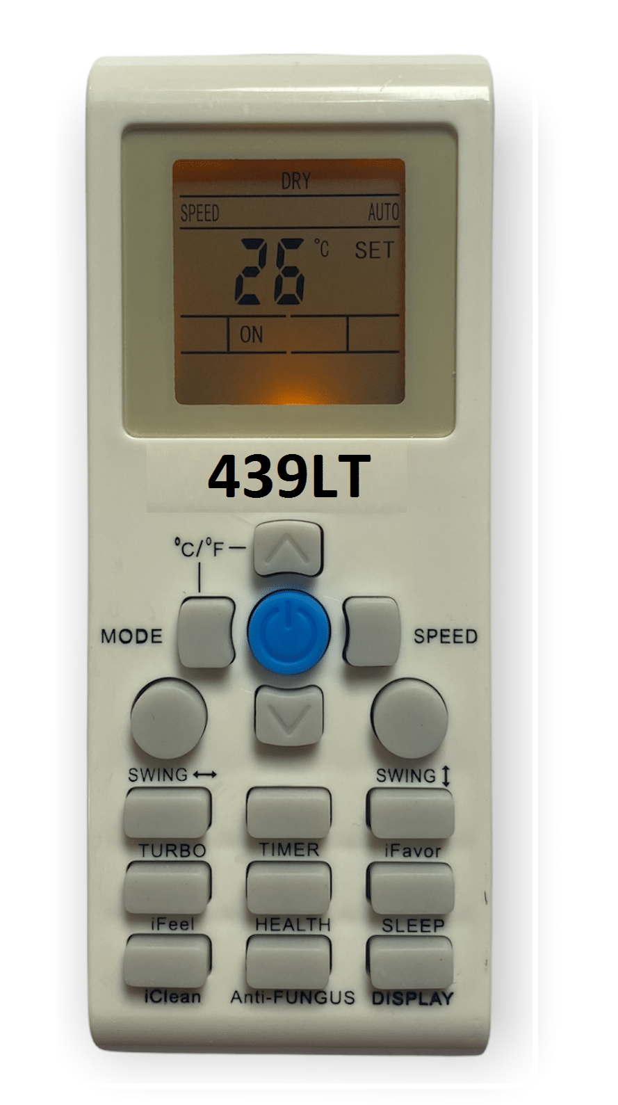     			Upix Compatible Onida AC Remote No. 171 (with Backlight)