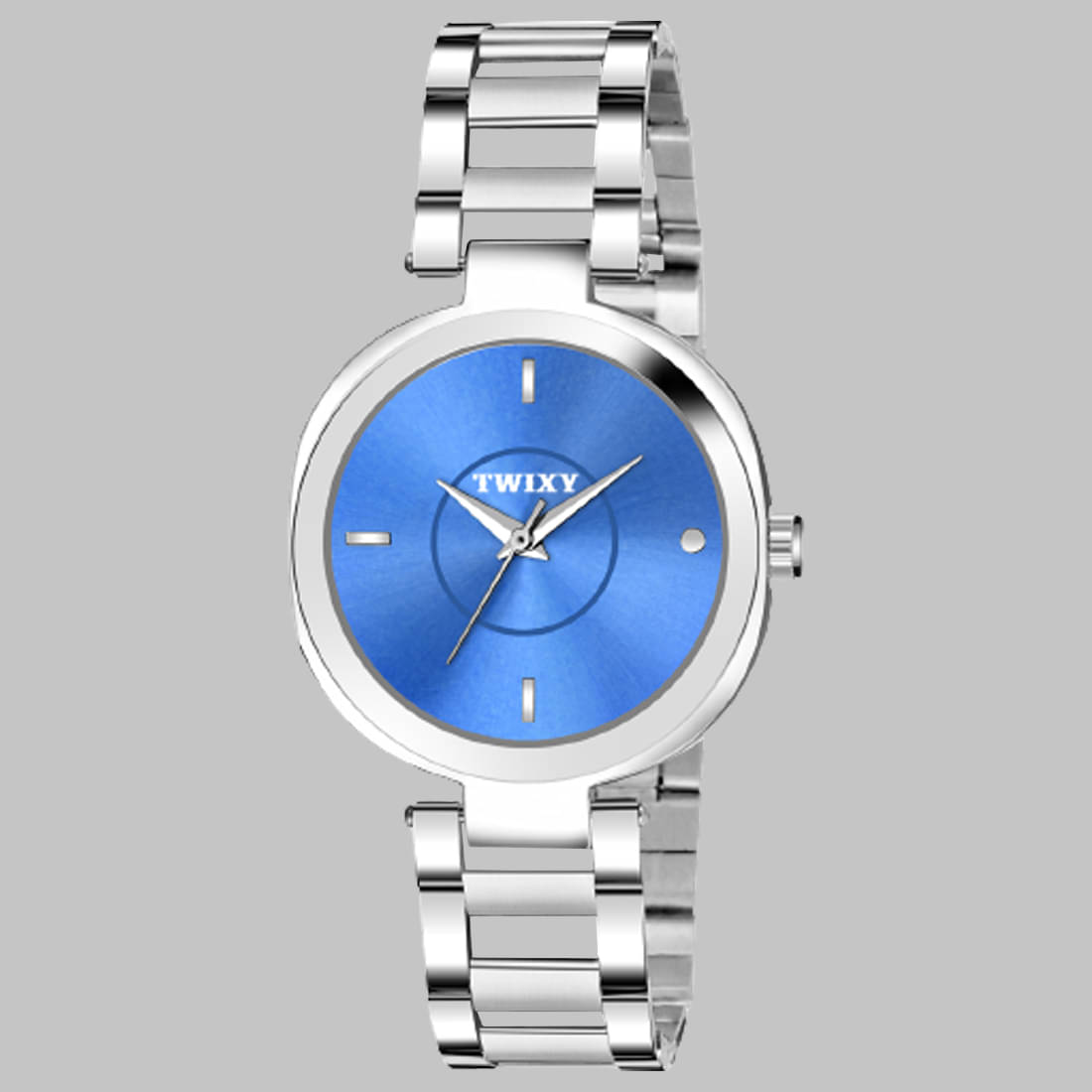     			twixy - Silver Stainless Steel Analog Womens Watch