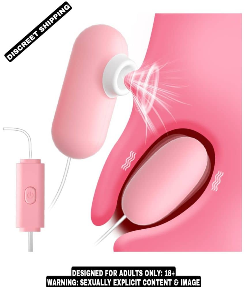 2 IN 1 SUCKER+EGG USB POWER 12 FREQUENCY VIBRATOR SEXY TOY LOW PRICE FOR WOMEN BY KAMAHOUSE