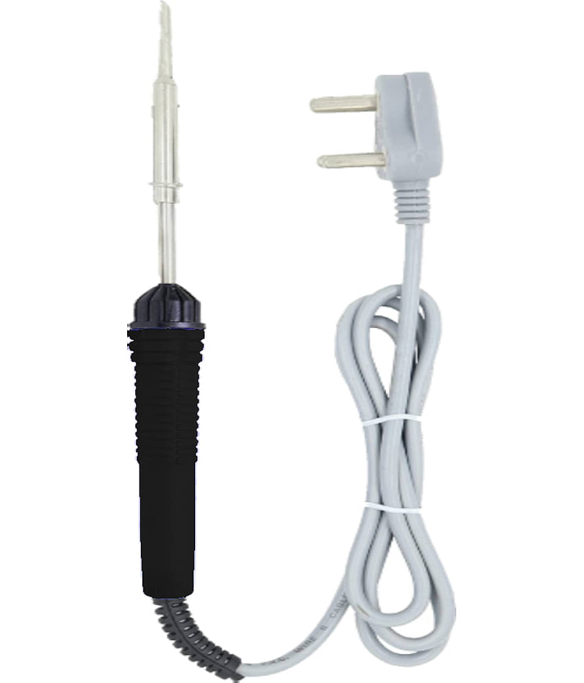 ALDECO: ( 15 in 1 ) 25 Watt Soldering Iron Kit With- Blue Iron, Wire,. Flux, Wick, Stand, Cutter, Tester, Tweezer, Tape, Bit, Glue Gun, 2 Glue Stick, Desoldering Pump, Jackley 32