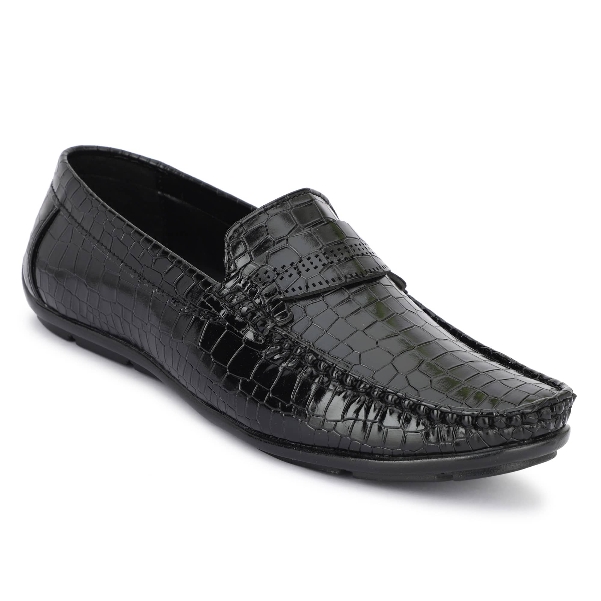 Buxton - Black Men's Penny - Formal Shoes | Buy online on ZillyBuy