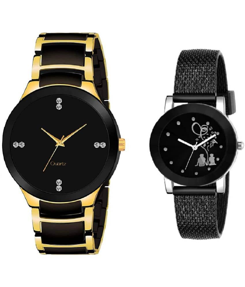Cosmic - Black Metal Analog Men's Watch