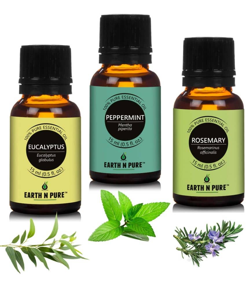 Earth N Pure - Rosemary Essential Oil 15 mL ( Pack of 3 )