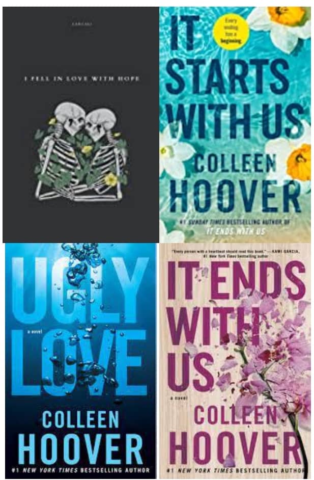 I Fell in Love with Hope + It Start With Us + Ugly Love+ It Ends with Us - Stationery | Buy online on ZillyBuy