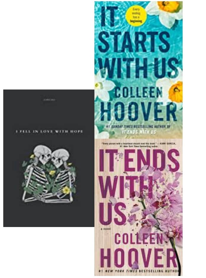 I Fell in Love with Hope + It Start With Us + It Ends with Us - Stationery | Buy online on ZillyBuy