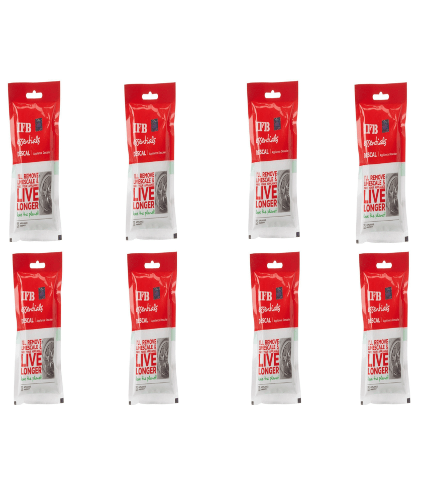 IFB  DESCALING POWDER - Stain Remover Powder For All Fabrics ( Pack of 8 )     			IFB  DESCALING POWDER - Stain Remover Powder For All Fabrics ( Pack of 8 )