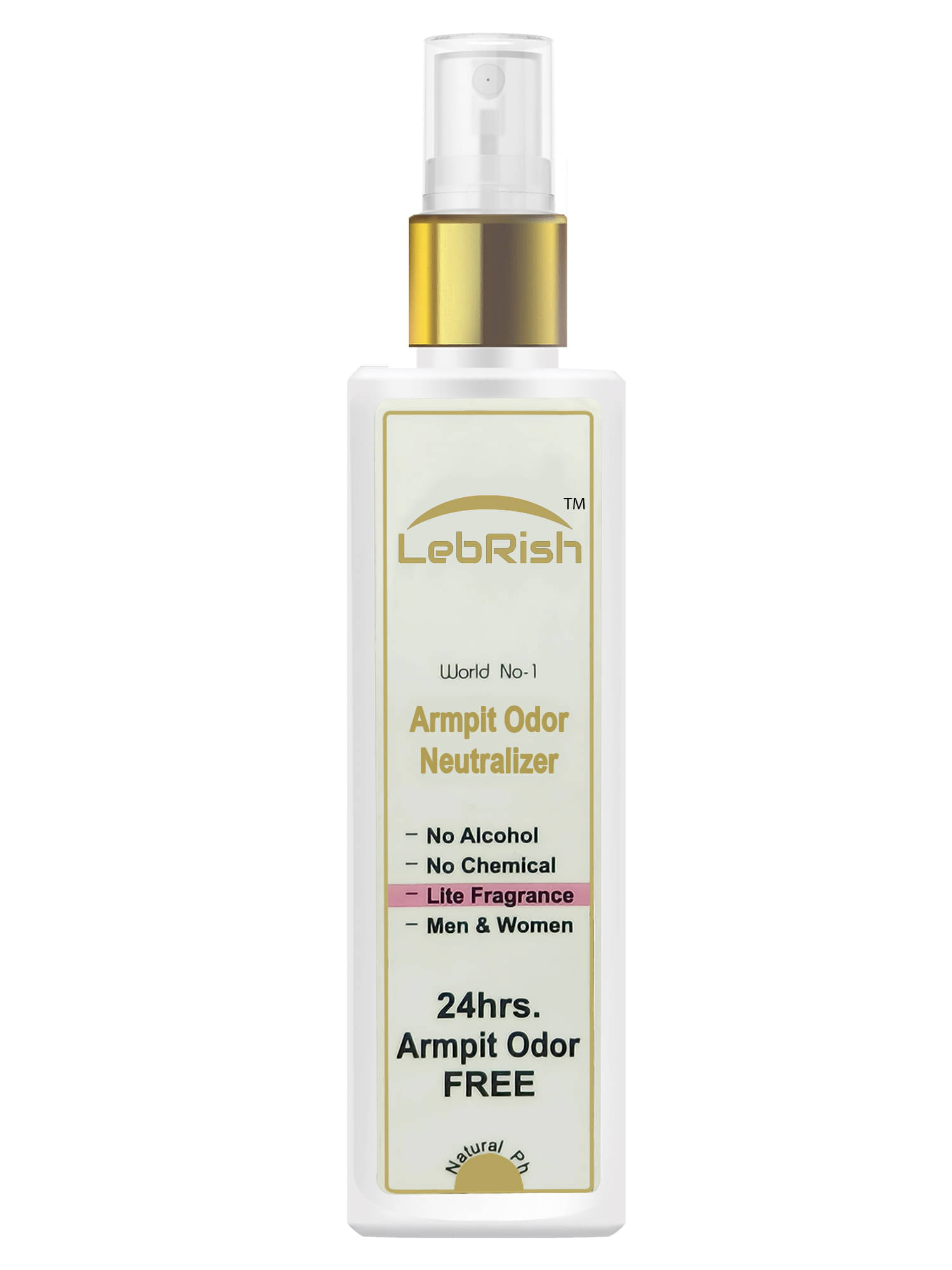     			LebRish - Armpit Odor Neutralizer (Lite Fragrance) Deodorant Spray for Unisex 100 ml ( Pack of 1 )