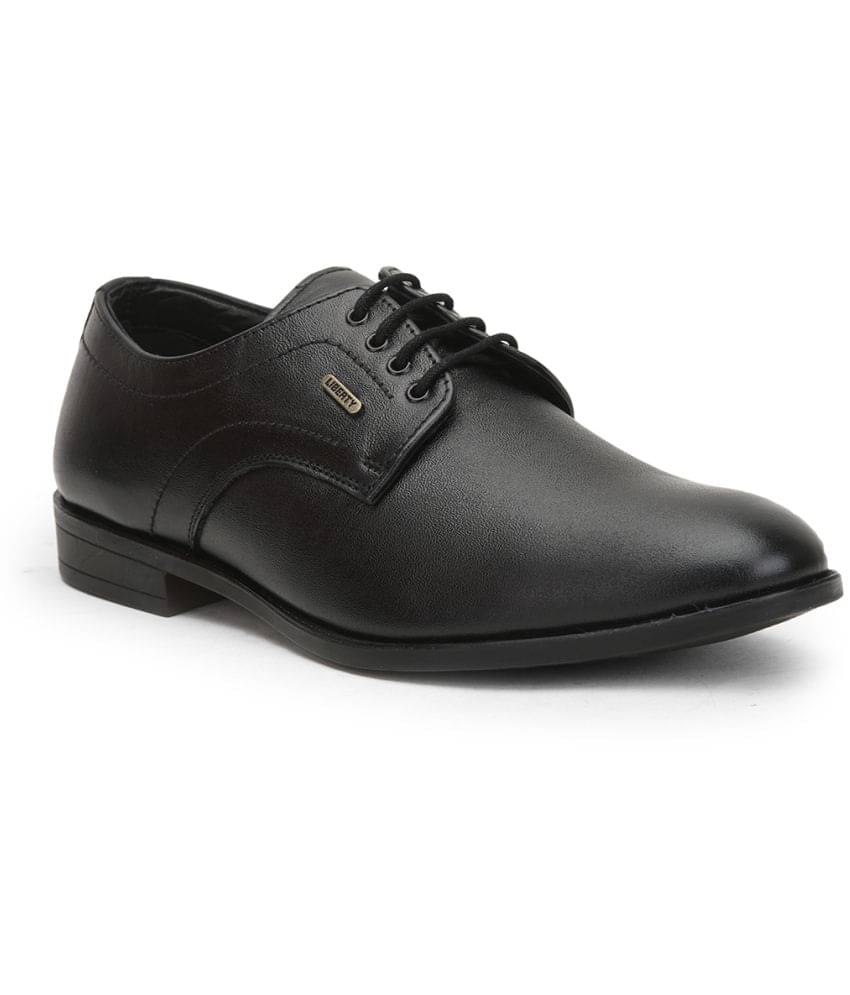 Liberty - Black Men's Derby Formal Shoes Liberty - Black Men's Derby Formal Shoes