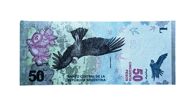 SUPER ANTIQUES GALLERY - ARGENTINA 50 PESOS NOTE IN TOP GRADE 1 Paper currency & Bank notes SUPER ANTIQUES GALLERY - ARGENTINA 50 PESOS NOTE IN TOP GRADE 1 Paper currency & Bank notes