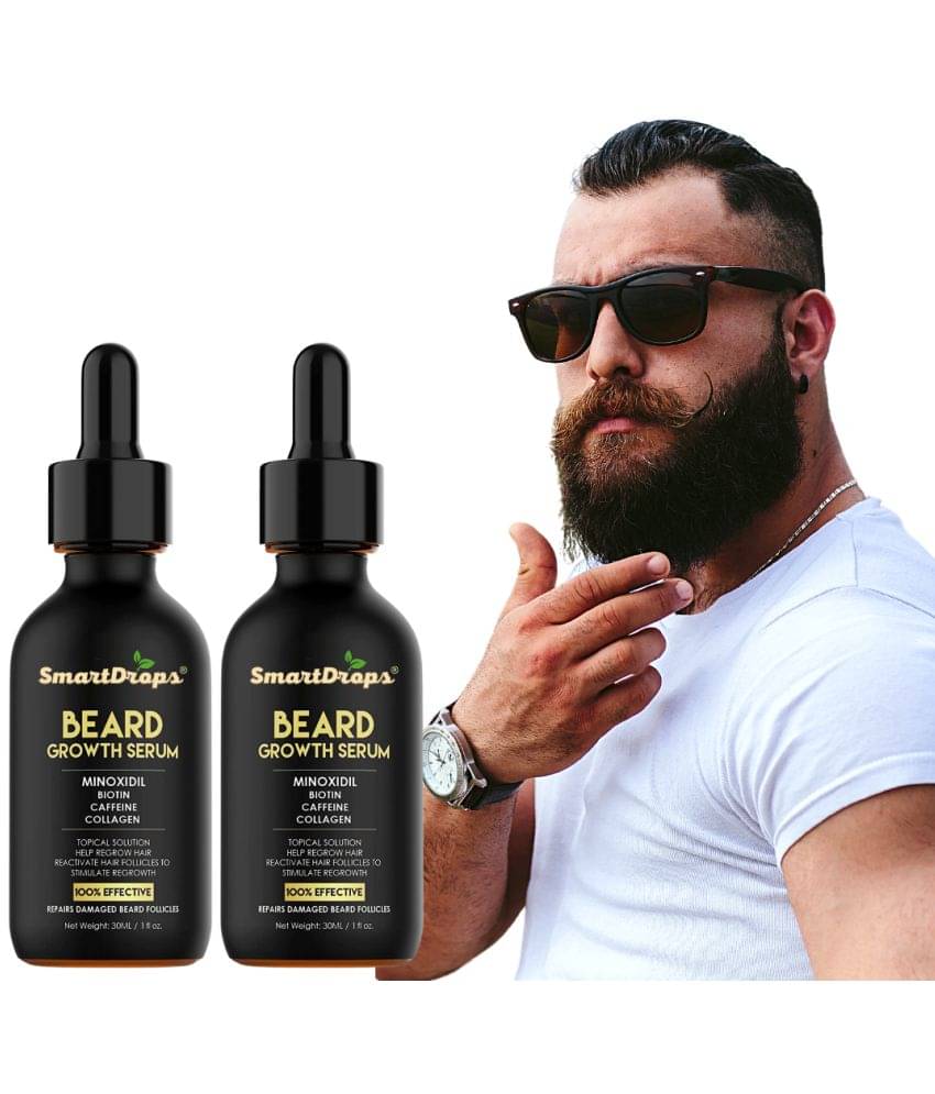     			Smartdrops - 30mL For a Shiny Beard Beard Oil ( Pack of 2 )