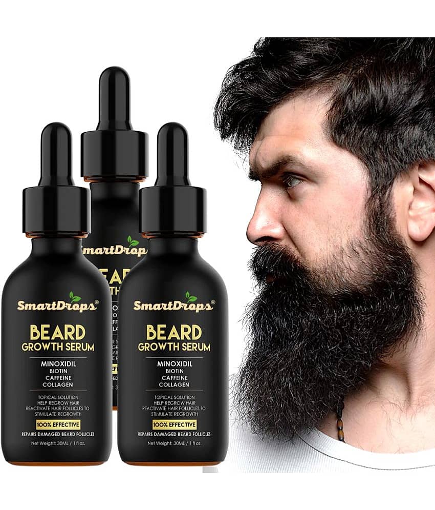 Smartdrops - 30mL For a Shiny Beard Beard Oil ( Pack of 3 ) - Beard Care and Tools | Buy online on ZillyBuy