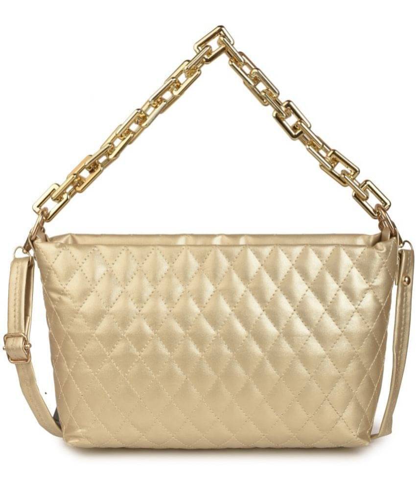     			Tyesco - Beige PU Sling Bag