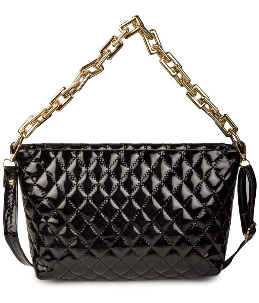     			Tyesco - Black PU Handheld