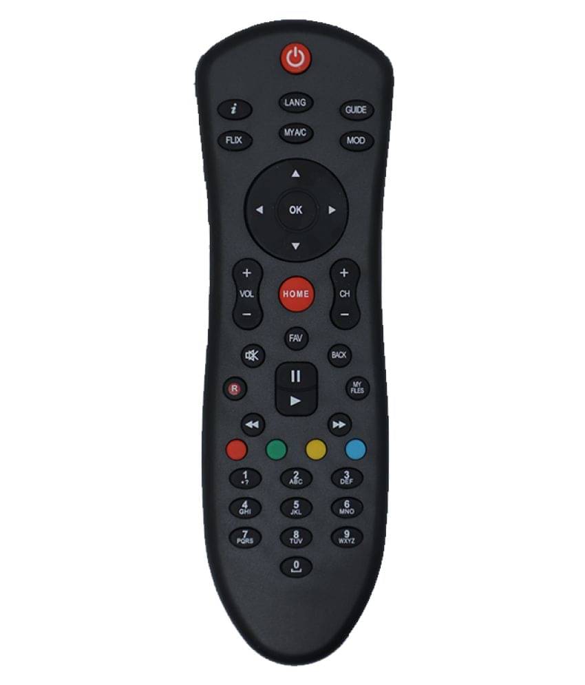     			Upix 11N (With Recording) DTH Remote Compatible with DishTV DTH Set Top Box