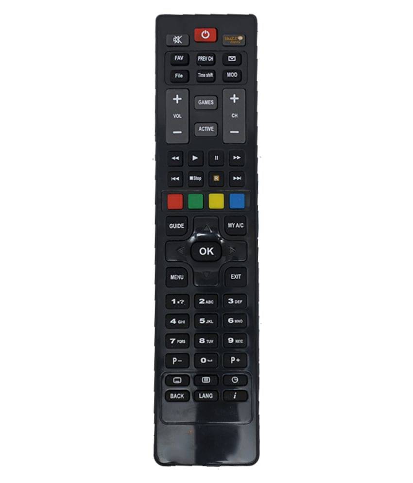     			Upix 12 (With Recording) DTH Remote Compatible with DishTV DTH Set Top Box