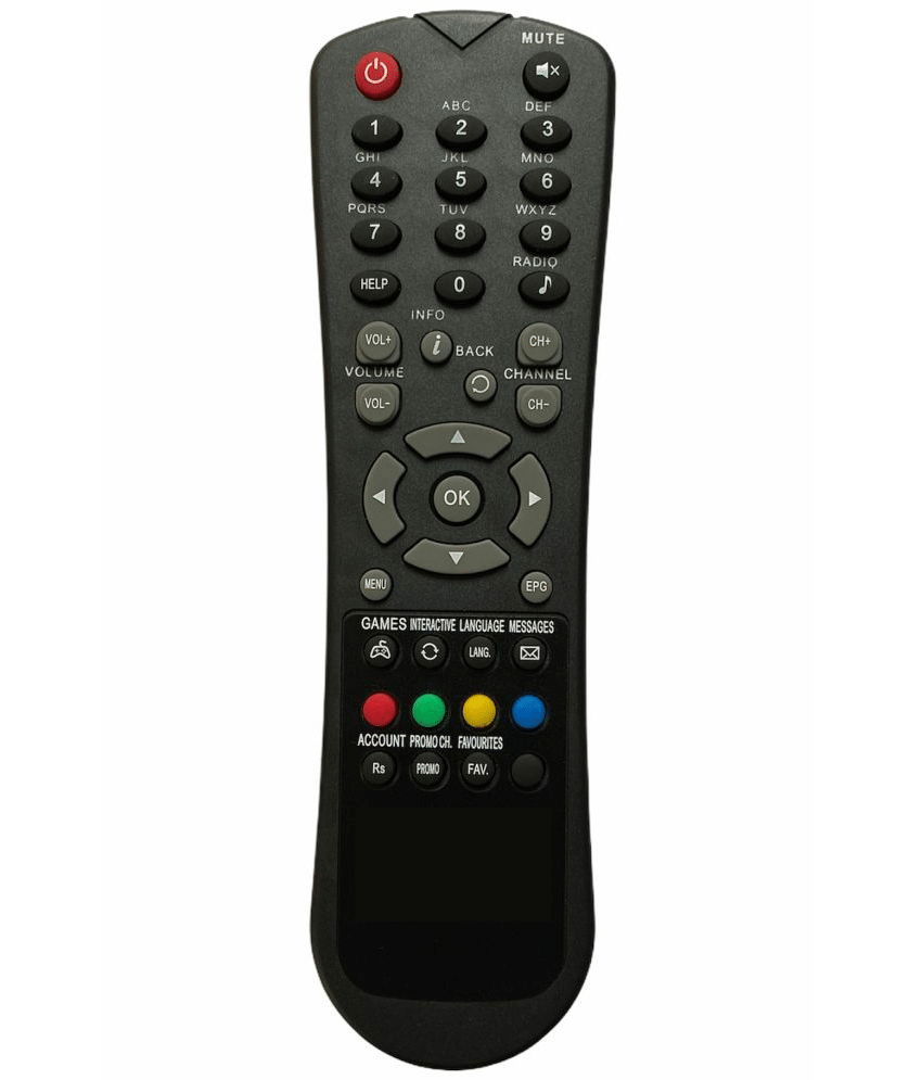     			Upix Compatible Hathway Set Top Box Remote No. 3