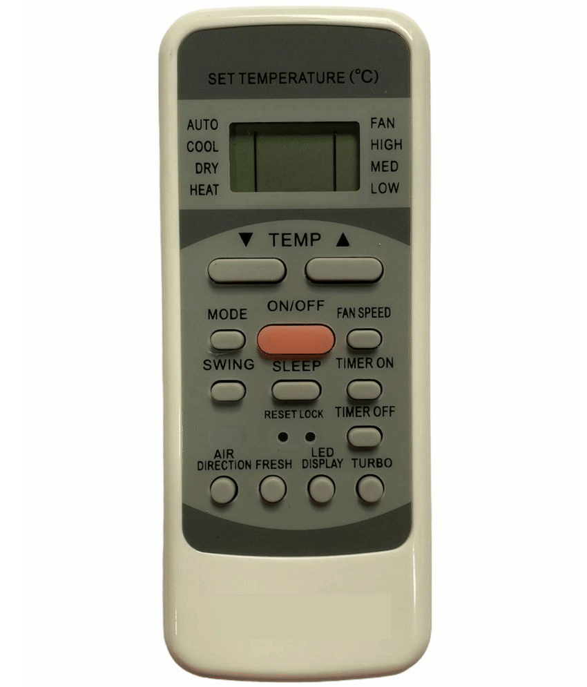    			Upix Compatible Sansui AC Remote No. 78 (No Backlight)