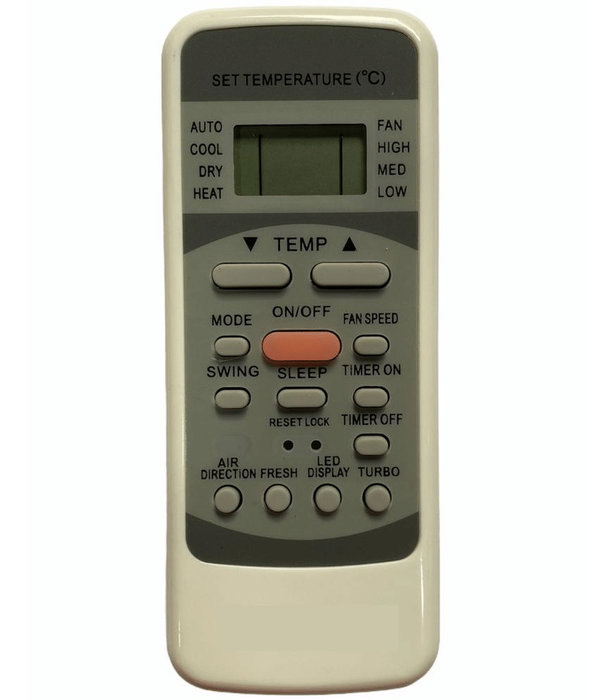     			Upix Compatible Videocon AC Remote No. 78 (No Backlight)