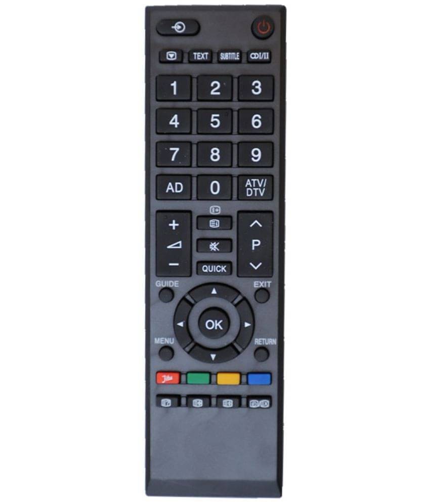     			Upix Compatible Toshiba LCD/LED TV Remote No. 90334