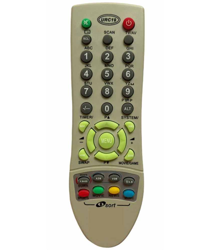     			Upix BP69 CRT TV Remote Compatible with Compatible with BPL CRT TV