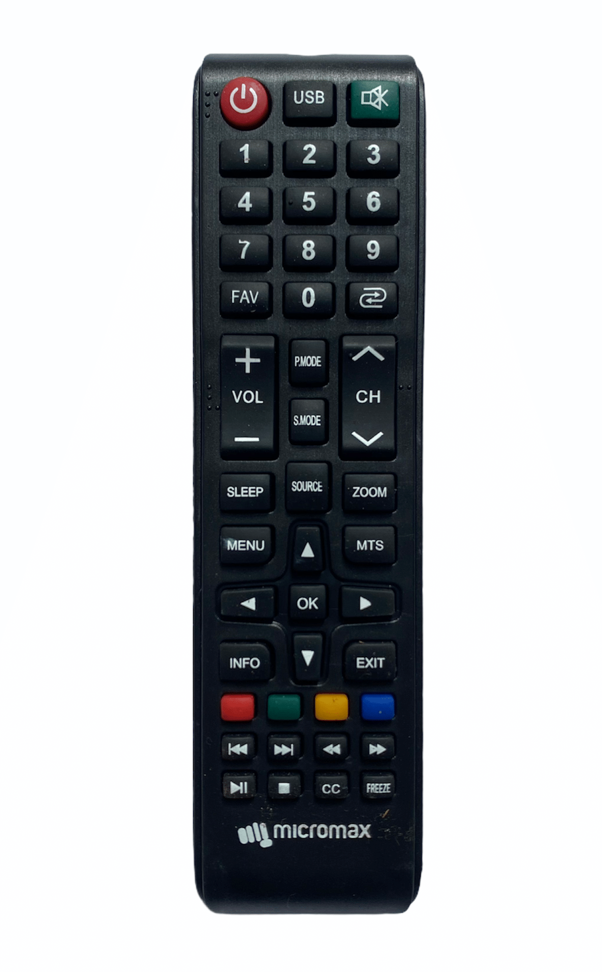     			Upix MX-CC LCD/LED TV Remote Compatible with Micromax LCD/LED TV