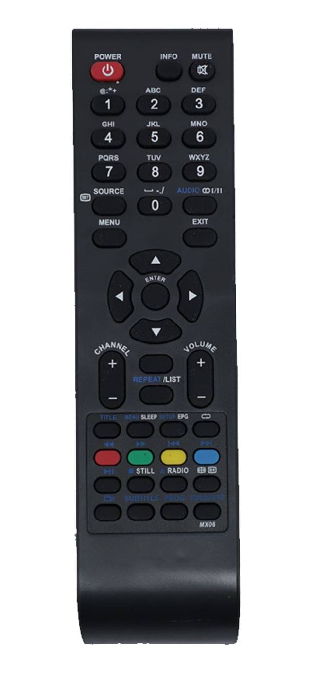     			Upix MX06 LCD/LED TV Remote Compatible with AOC LCD/LED TV