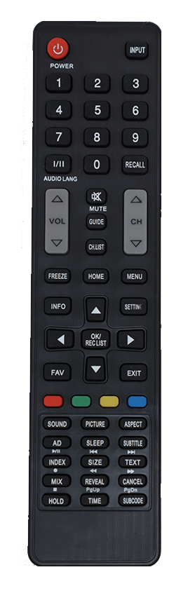    			Upix MX07 LCD/LED TV Remote Compatible with Micromax LCD/LED TV