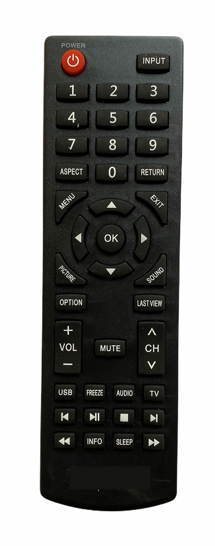     			Upix Compatible Sanyo LCD/LED TV Remote No. SY653