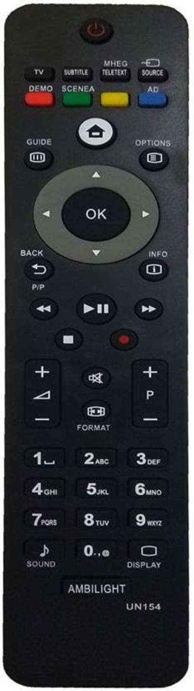     			Upix UN154 LCD/LED TV Remote Compatible with Philips LCD/LED TV