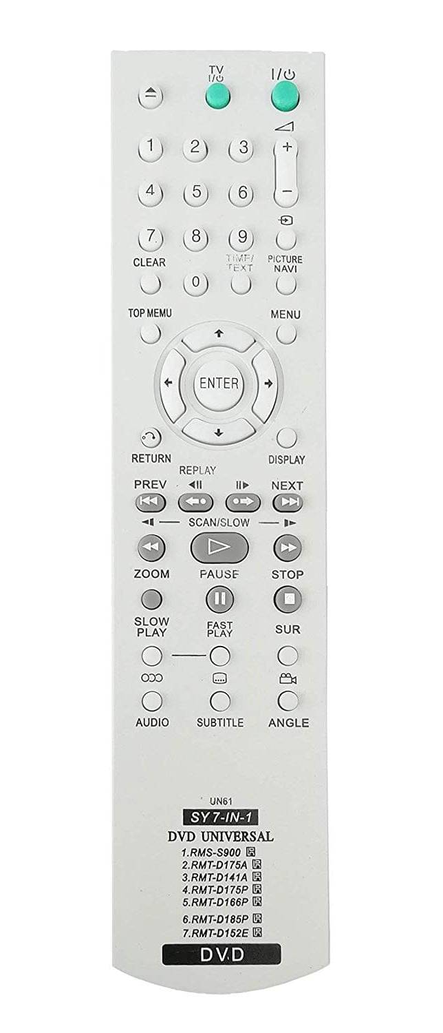     			Upix Compatible Sony Home Theatre/DVD Remote No. UN61