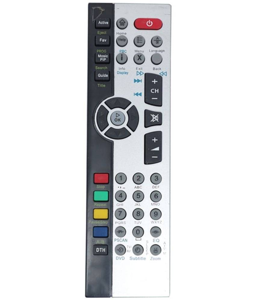     			Upix Compatible Videocon DTH Satellite Box & LCD TV Remote No. URC27/VC80