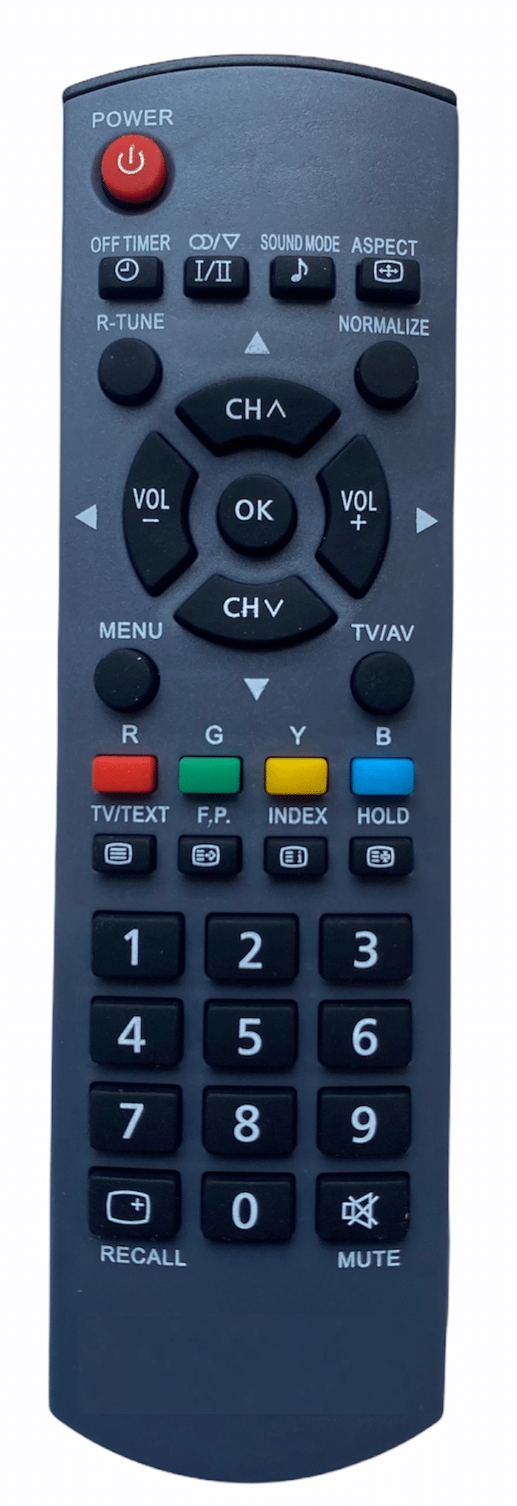    			Upix URC401A LCD/LED Remote Compatible with Panasonic LCD/LED TV