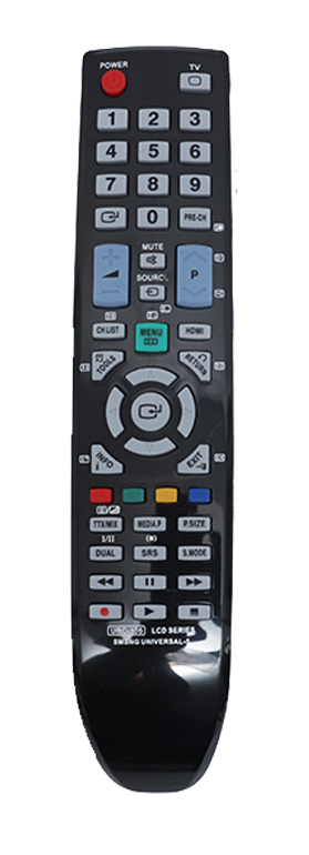     			Upix Compatible Samsung LCD/LED TV Remote No. URC77