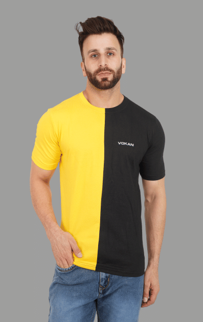Vokan Pack of 1 Cotton Regular Fit Men's T-Shirt ( White )
