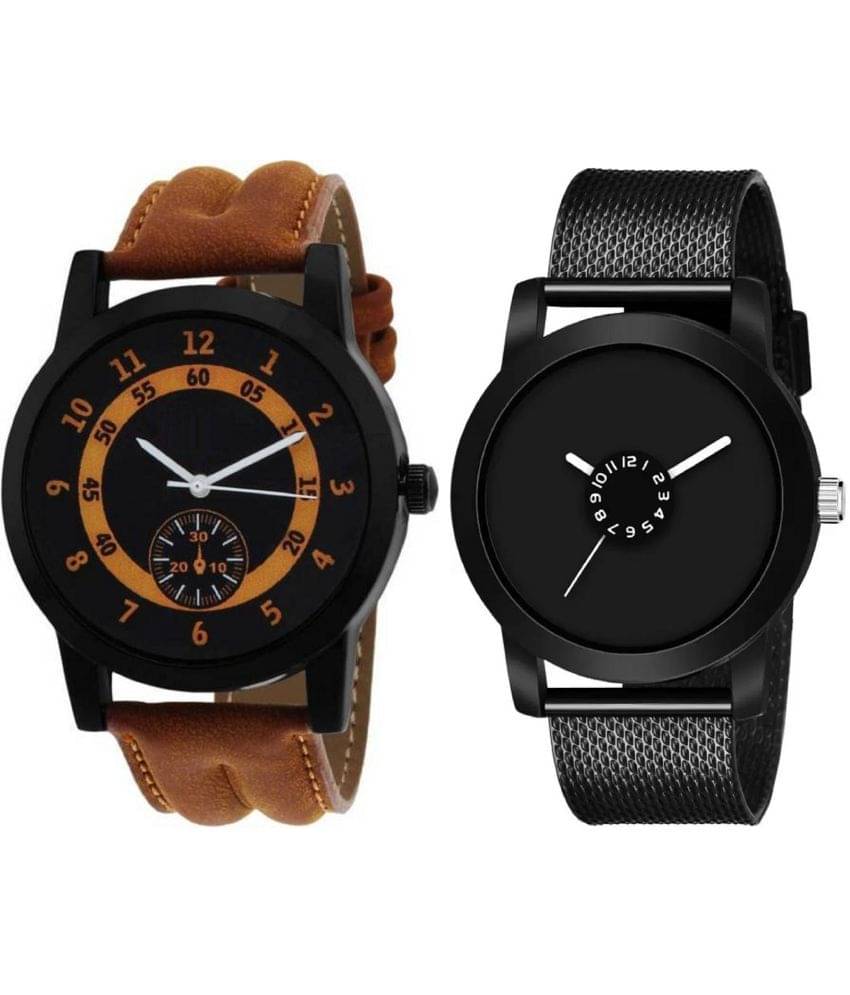 newmen - Analog Watch Watches Combo For Men and Boys ( Pack of 2 ) newmen - Analog Watch Watches Combo For Men and Boys ( Pack of 2 )