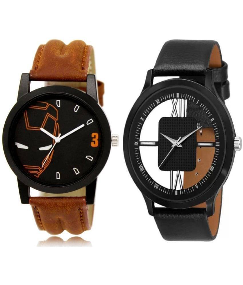 newmen - Analog Watch Watches Combo For Men and Boys ( Pack of 2 ) newmen - Analog Watch Watches Combo For Men and Boys ( Pack of 2 )