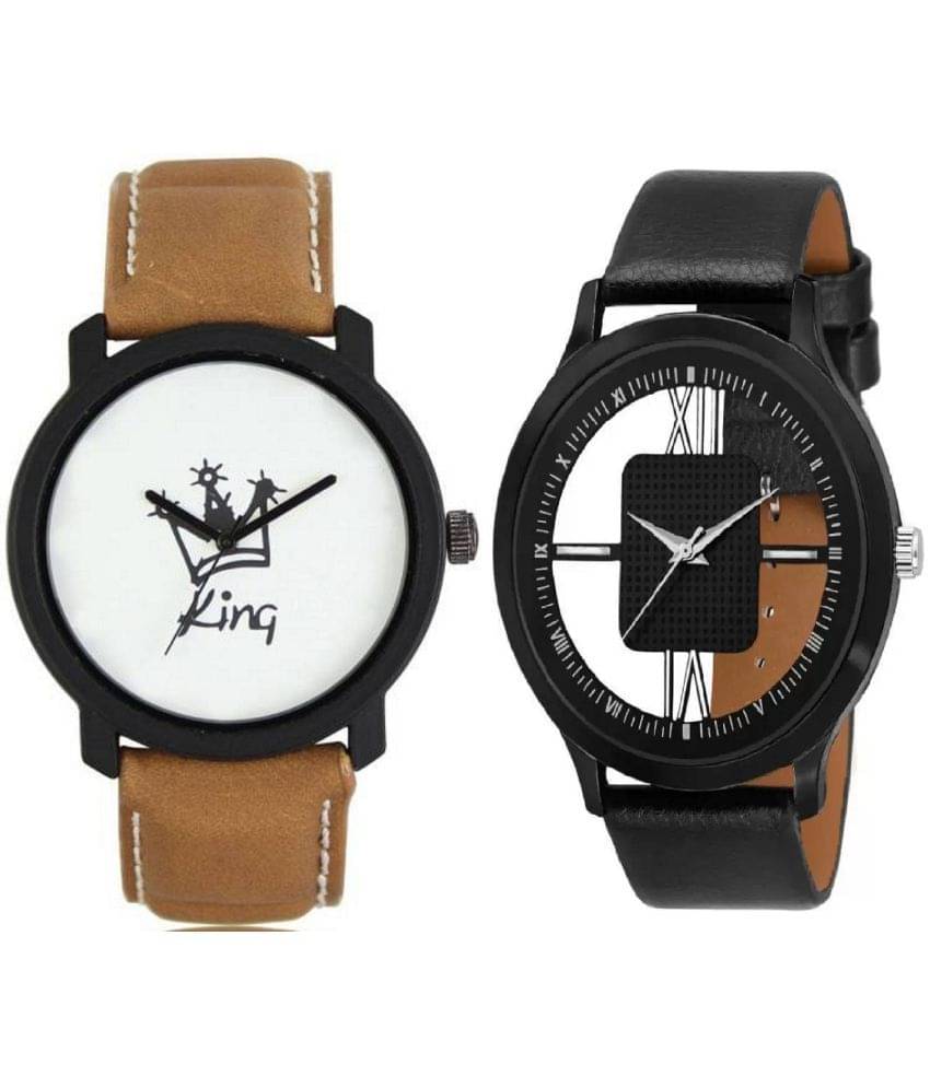     			newmen - Analog Watch Watches Combo For Men and Boys ( Pack of 2 )