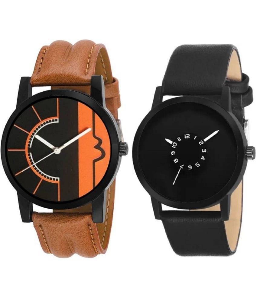 newmen - Analog Watch Watches Combo For Men and Boys ( Pack of 2 ) newmen - Analog Watch Watches Combo For Men and Boys ( Pack of 2 )