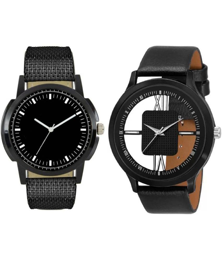 newmen - Analog Watch Watches Combo For Men and Boys ( Pack of 2 )     			newmen - Analog Watch Watches Combo For Men and Boys ( Pack of 2 )