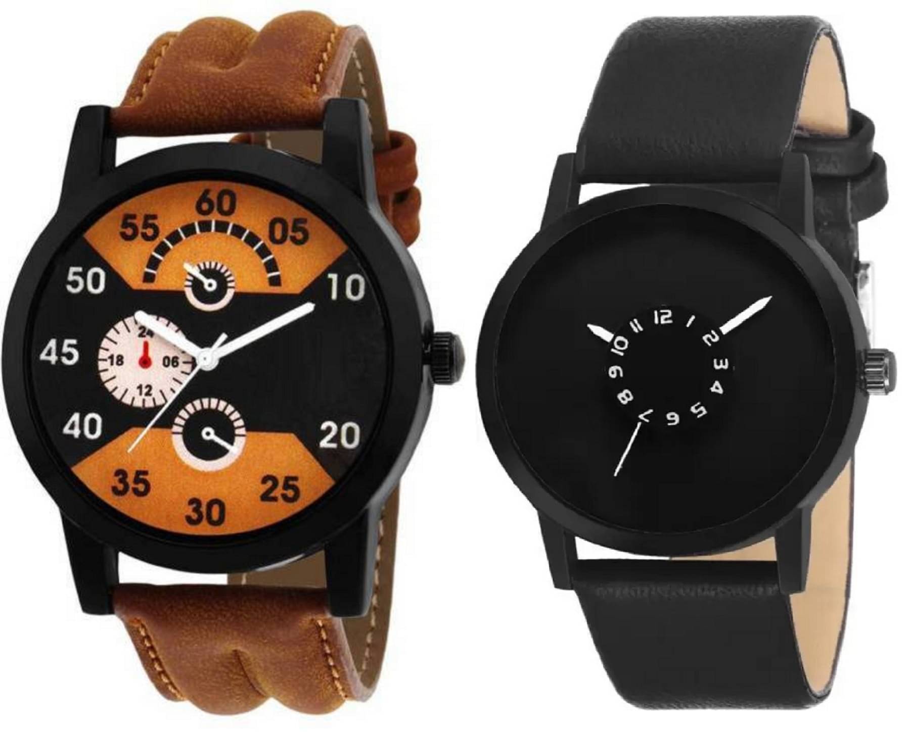 newmen - Analog Watch Watches Combo For Men and Boys ( Pack of 2 ) newmen - Analog Watch Watches Combo For Men and Boys ( Pack of 2 )