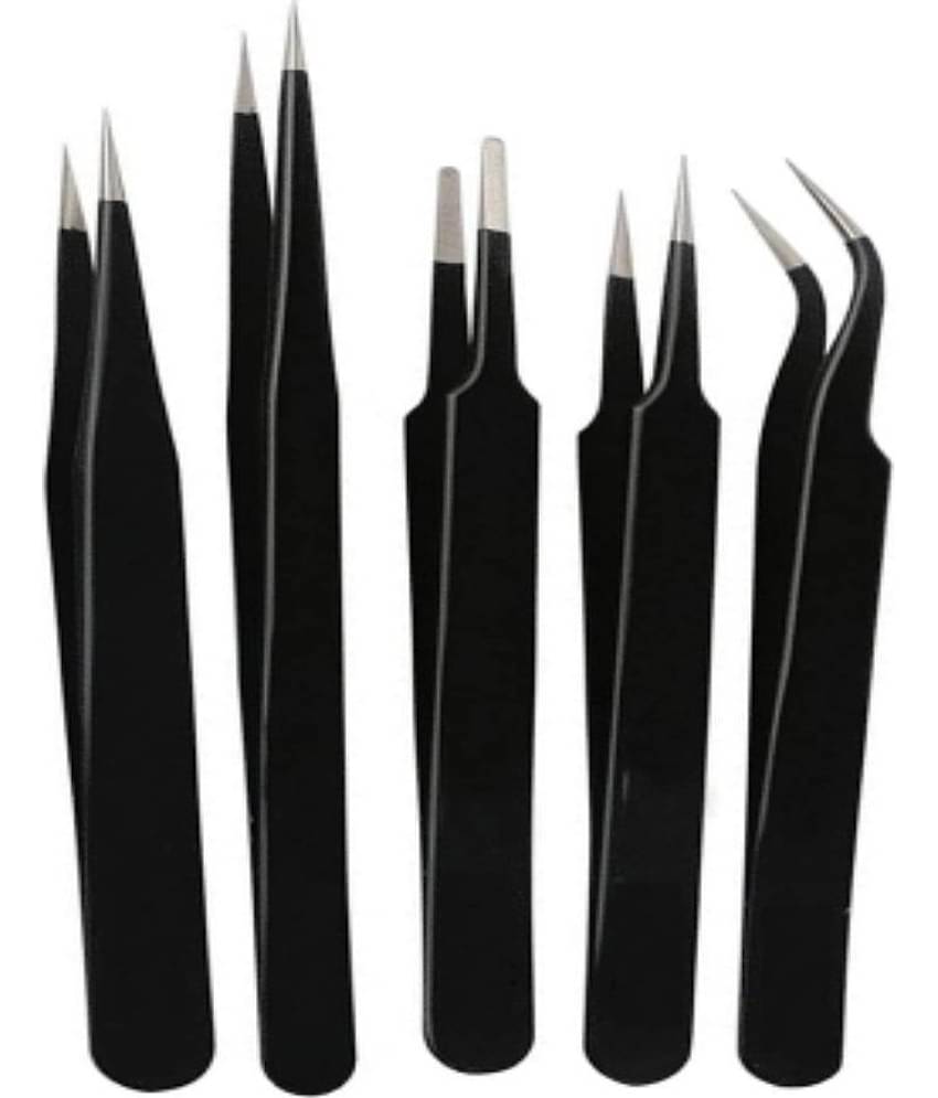 ALDECO: ( 21 in 1 ) SOLDERING IRON 25 Watt Professional Kit - Heavy Iron, 5 Pcs Bit set, Wire, Flux, Wick, Stand, Tape, Cutter, Tester, Desoldering Pump, Sponge, Brush, 5 Pcs Tweezer Set