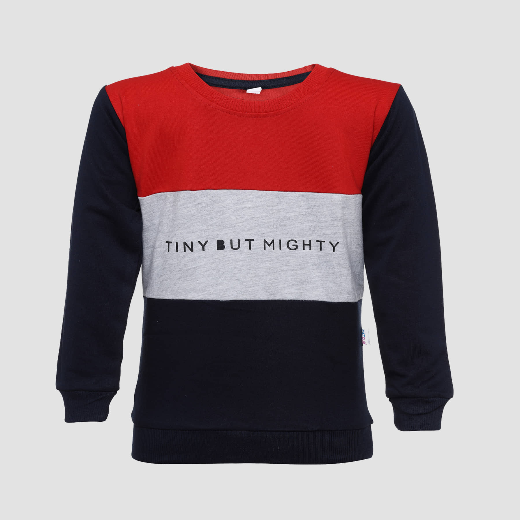 CATCUB Single Baby Boys Cotton Blend Pullover ( Red )