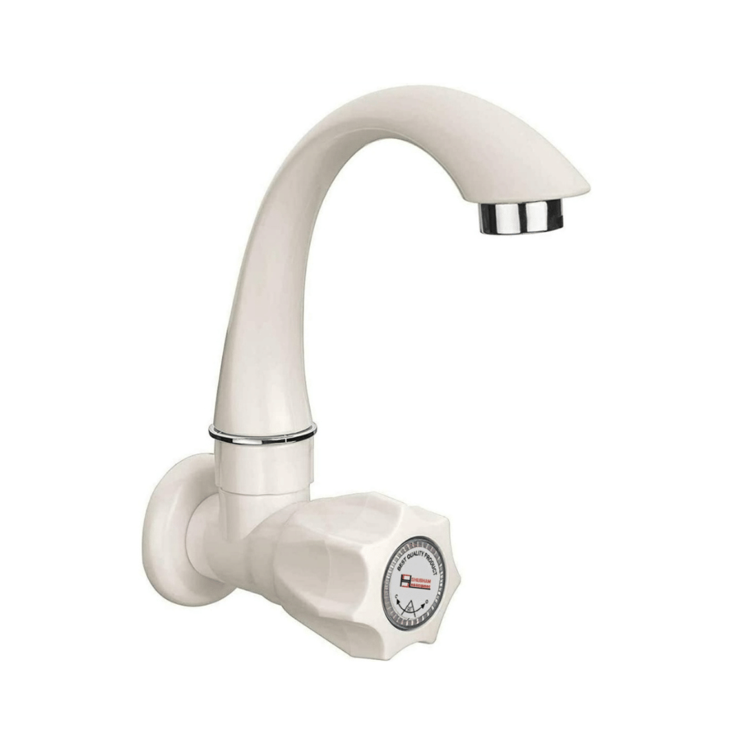 COSSIMO PVC Plastic Sink Cock Tap For Kitchen Sink - Pack of 1